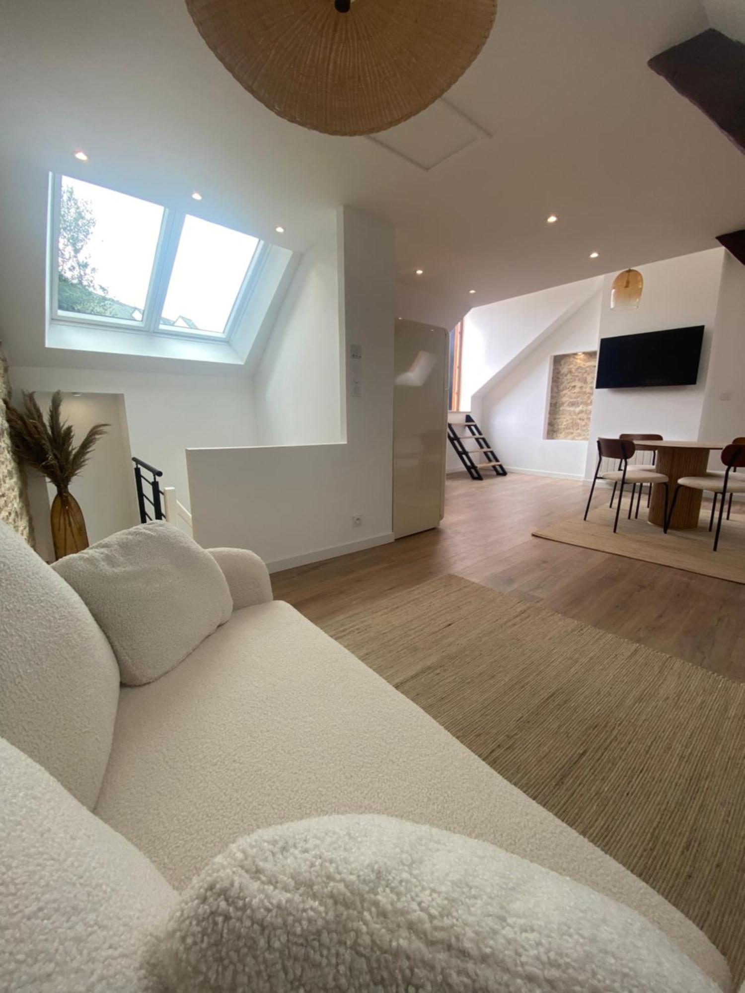 Duplex La Parenthese Bretonne Apartment โอเร ภายนอก รูปภาพ