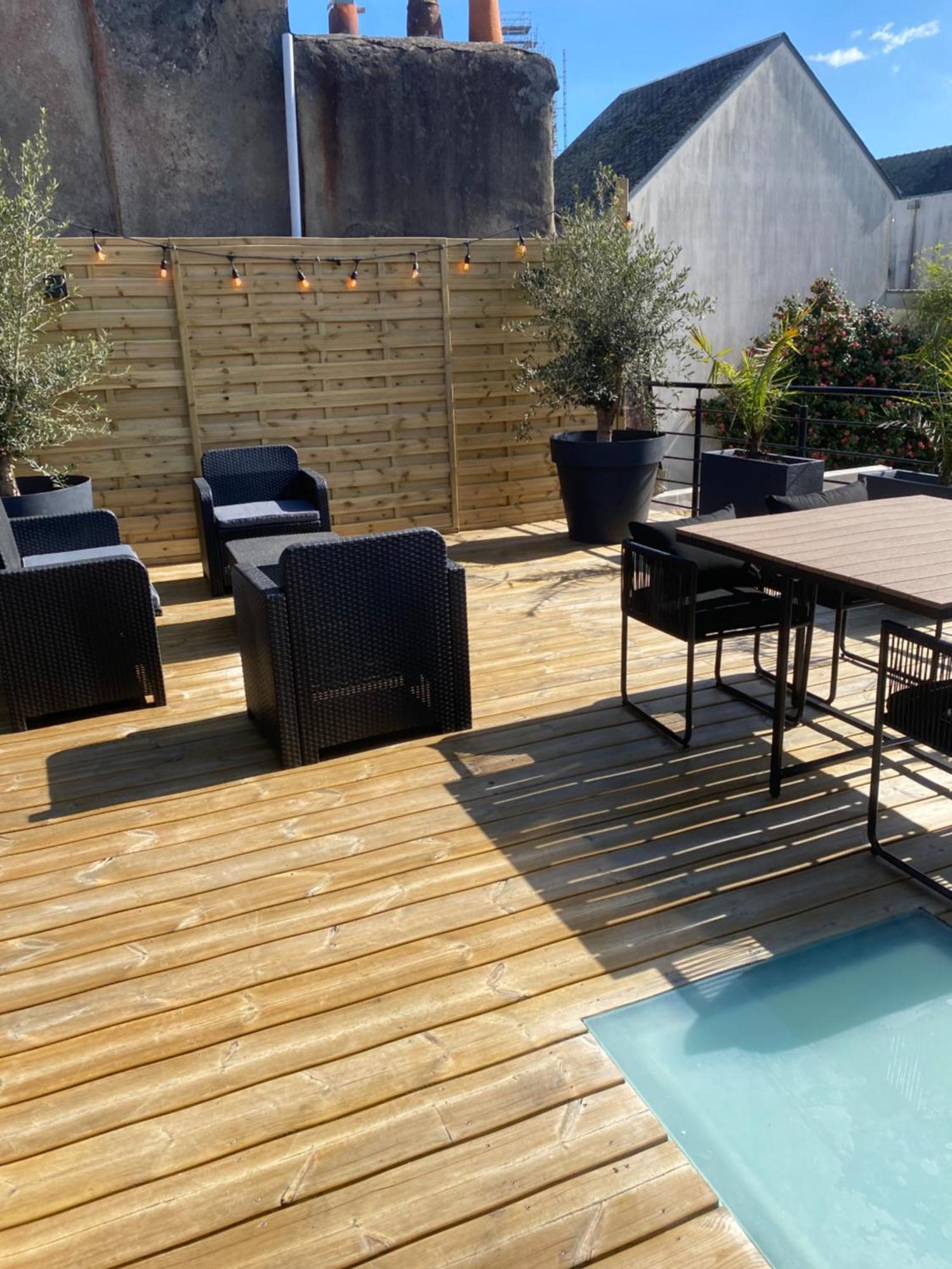 Duplex La Parenthese Bretonne Apartment โอเร ภายนอก รูปภาพ