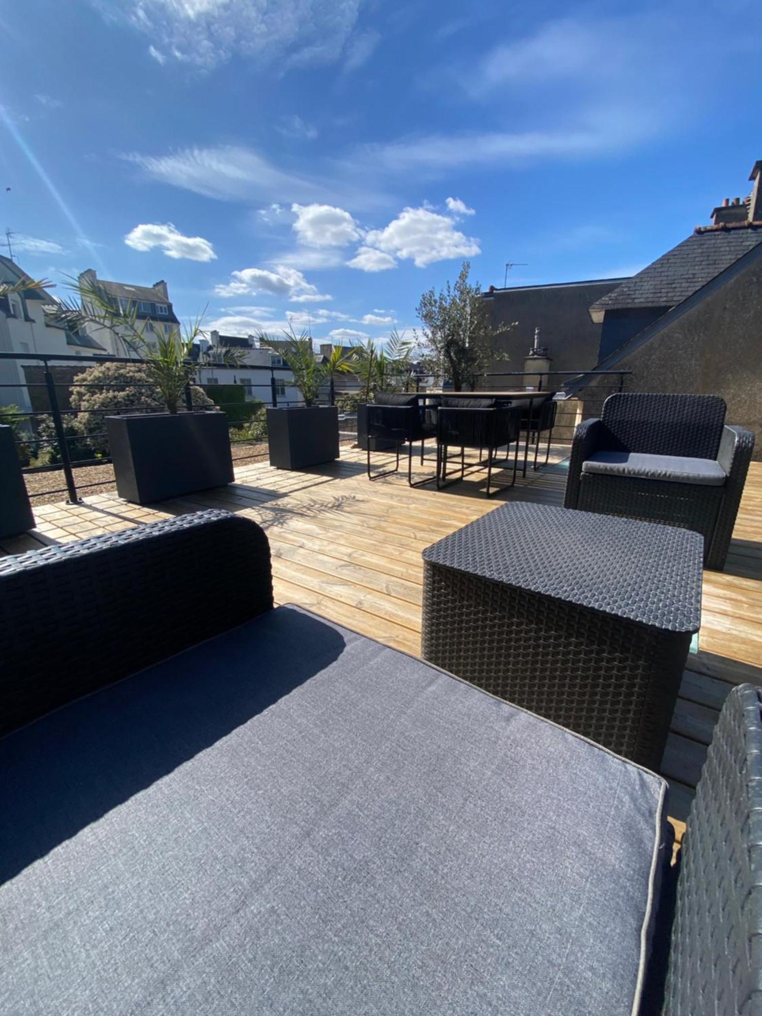 Duplex La Parenthese Bretonne Apartment โอเร ภายนอก รูปภาพ