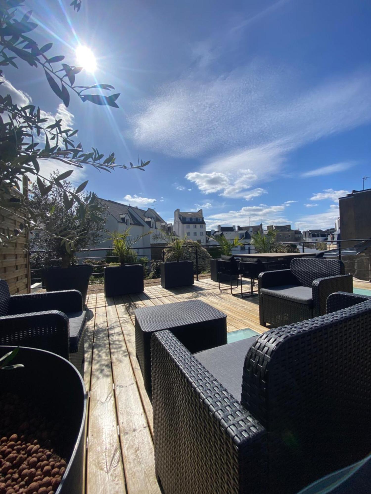 Duplex La Parenthese Bretonne Apartment โอเร ภายนอก รูปภาพ