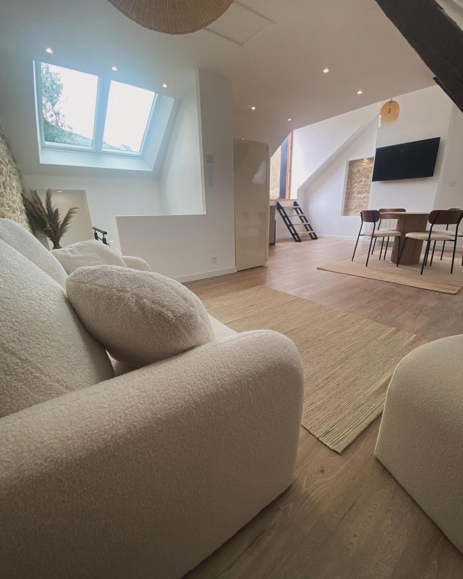 Duplex La Parenthese Bretonne Apartment โอเร ภายนอก รูปภาพ